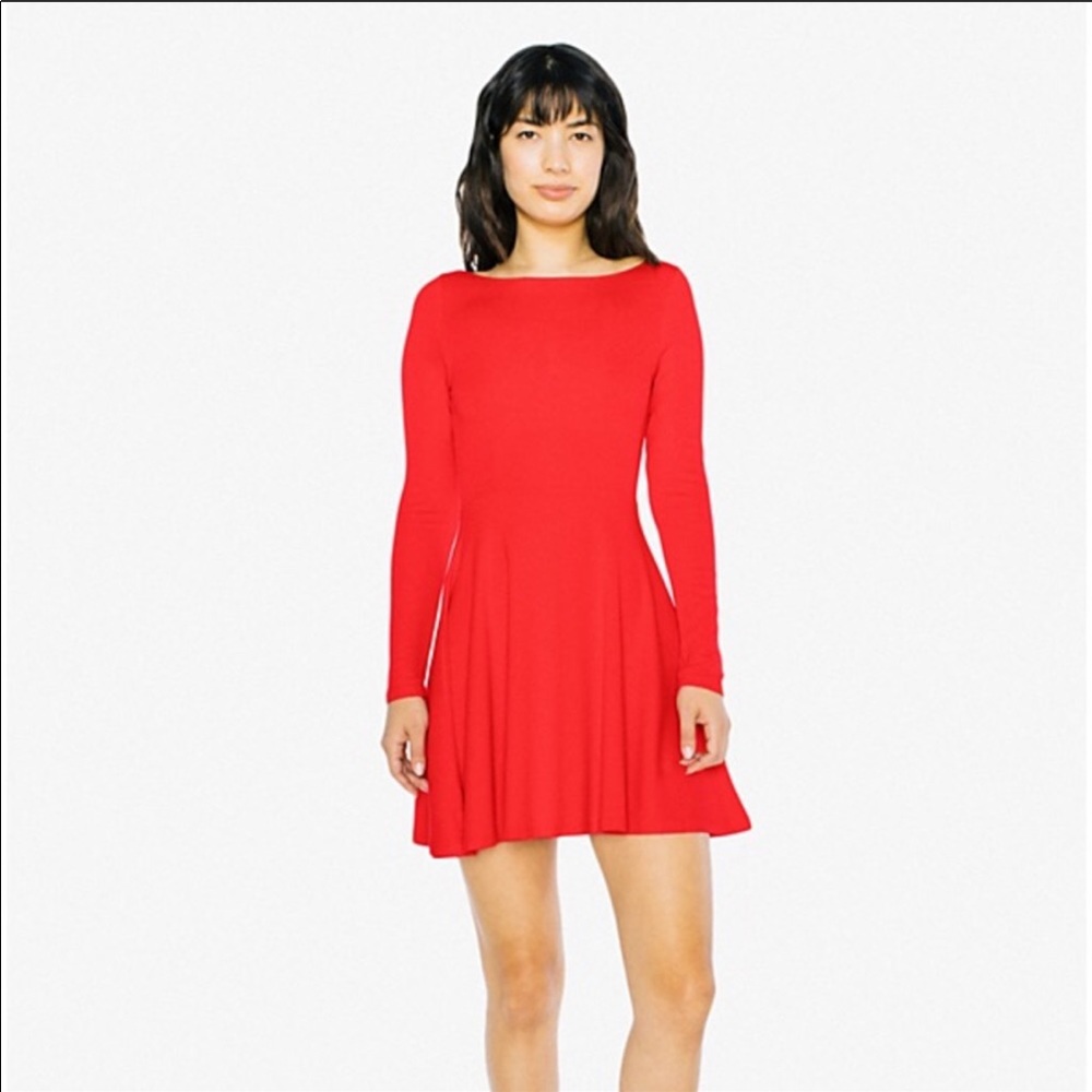 American Apparel Ponte skater dress